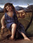 BELLINI, Giovanni Young Bacchus ffh painting